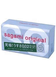 Ультратонкие презервативы Sagami Original - 12 шт. - Sagami - купить с доставкой в Шахтах