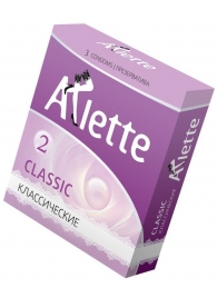 Классические презервативы Arlette Classic - 3 шт. - Arlette - купить с доставкой в Шахтах