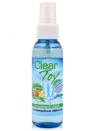 Очищающий спрей для игрушек CLEAR TOY Tropic - 100 мл. - Биоритм - купить с доставкой в Шахтах