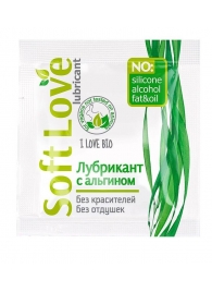 Пробник лубриканта на водной основе Soft Love - 3 гр. - Биоритм - купить с доставкой в Шахтах