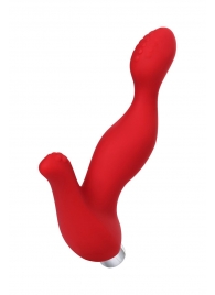 Красный силиконовый вибростимулятор простаты Proman - 12,5 см. - ToyFa - в Шахтах купить с доставкой
