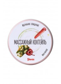 Массажная свеча «Массажный коктейль» с ароматом пина колады - 30 мл. - ToyFa - купить с доставкой в Шахтах
