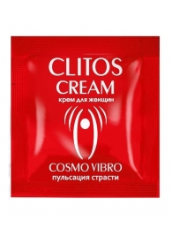 Пробник возбуждающего крема для женщин Clitos Cream - 1,5 гр. - Биоритм - купить с доставкой в Шахтах