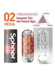 Мастурбатор SPINNER Hexa - Tenga - в Шахтах купить с доставкой