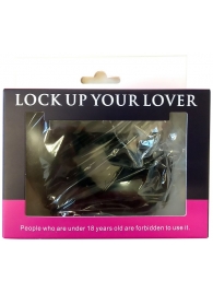 Черные меховые наручники Love с ключиками - Baile - купить с доставкой в Шахтах