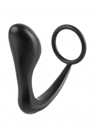 Эрекционное кольцо с анальной пробкой Ass-Gasm Cockring Plug - Pipedream - в Шахтах купить с доставкой