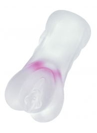 Прозрачный реалистичный мастурбатор Juicy Pussy Crystal Rose - ToyFa - в Шахтах купить с доставкой