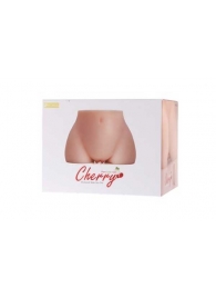 Мастурбатор-полуторс Cherry с вибрацией и двумя любовными тоннелями - KOKOS - в Шахтах купить с доставкой