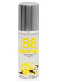 Лубрикант на водной основе Stimul8 Flavored Lube с ванильным ароматом - 125 мл. - Stimul8 - купить с доставкой в Шахтах