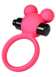 Розовое виброкольцо на пенис A-Toys - A-toys - в Шахтах купить с доставкой