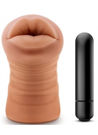 Кофейный мастурбатор-ротик Isabella - Blush Novelties - в Шахтах купить с доставкой