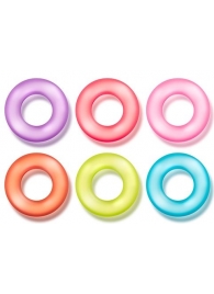 Набор из 6 эрекционных колец King of the Ring - Blush Novelties - в Шахтах купить с доставкой