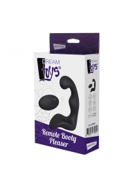 Черный вибромассажер простаты REMOTE BOOTY PLEASER - Dream Toys - в Шахтах купить с доставкой