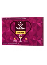 Женский возбудитель мгновенного действия Forte Love Power - 7 ампул (2,5 мл.) - Капиталпродукт - купить с доставкой в Шахтах