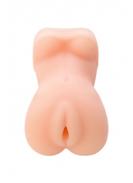 Телесный мастурбатор в виде женской фигурки - Toyfa Basic - в Шахтах купить с доставкой