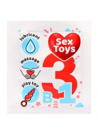Гель-лубрикант на водной основе Sex Toys - 4 гр. - Биоритм - купить с доставкой в Шахтах