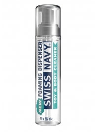 Очищающая пенка для игрушек и тела Swiss Navy Toy   Body Cleaner Foamer - 207 мл. - Swiss navy - купить с доставкой в Шахтах