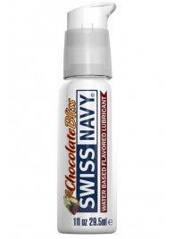 Лубрикант с ароматом шоколада Swiss Navy Chocolate Bliss Lube - 29,5 мл. - Swiss navy - купить с доставкой в Шахтах