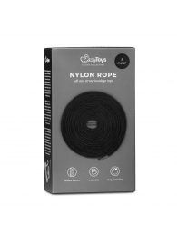 Черная веревка для бондажа Easytoys Bondage Rope - 5 м. - Easy toys - купить с доставкой в Шахтах