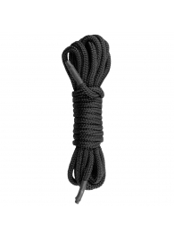 Черная веревка для бондажа Easytoys Bondage Rope - 5 м. - Easy toys - купить с доставкой в Шахтах