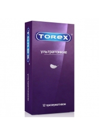 Презервативы Torex  Ультратонкие  - 12 шт. - Torex - купить с доставкой в Шахтах