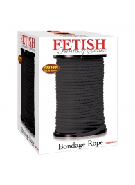 Черная веревка для связывания Bondage Rope - 60,9 м. - Pipedream - купить с доставкой в Шахтах