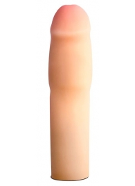 Телесная насадка-удлинитель на пенис PERFORMANCE 1.5INCH COCK XTENDER - 16 см. - Blush Novelties - в Шахтах купить с доставкой