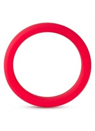 Красное эрекционное кольцо Silicone Go Pro Cock Ring - Blush Novelties - в Шахтах купить с доставкой