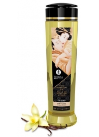 Массажное масло с ароматом ванили Desire - 240 мл. - Shunga - купить с доставкой в Шахтах