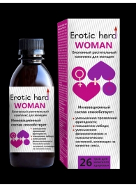 Женский биогенный концентрат для повышения либидо Erotic hard Woman - 250 мл. - Erotic Hard - купить с доставкой в Шахтах