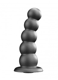 Черная насадка-плаг на харнесс PLATINUM 9 - 24 см. - LOVETOY (А-Полимер) - купить с доставкой в Шахтах