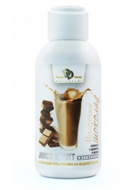 Интимный гель-смазка JUICY FRUIT с ароматом молочного шоколада - 100 мл. - БиоМед - купить с доставкой в Шахтах