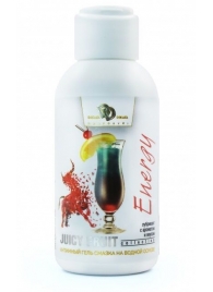 Интимный гель-смазка JUICY FRUIT с ароматом энергетика - 100 мл. - БиоМед - купить с доставкой в Шахтах
