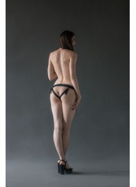 Черные трусики Better с анальной насадкой - 8 см. - Lola Games - купить с доставкой в Шахтах