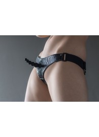 Черные трусики Better с анальной насадкой - 8 см. - Lola Games - купить с доставкой в Шахтах