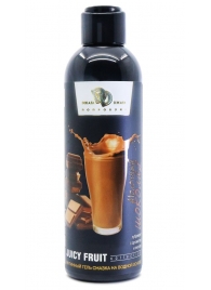 Интимный гель-смазка JUICY FRUIT с ароматом молочного шоколада - 200 мл. - БиоМед - купить с доставкой в Шахтах