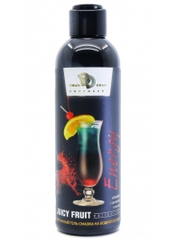 Интимный гель-смазка JUICY FRUIT с ароматом энергетика - 200 мл. - БиоМед - купить с доставкой в Шахтах