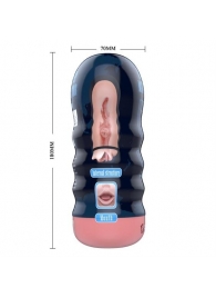 Мастурбатор-ротик Vacuum Cup Masturbator - Baile - в Шахтах купить с доставкой