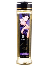 Массажное масло Libido Exotic Fruits с ароматом экзотических фруктов - 240 мл. - Shunga - купить с доставкой в Шахтах