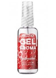 Интимный лубрикант EGZO AROMA с ароматом клубники - 50 мл. - EGZO - купить с доставкой в Шахтах