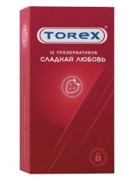 Презервативы Torex  Сладкая любовь  с ароматом клубники - 12 шт. - Torex - купить с доставкой в Шахтах