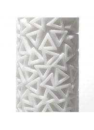 Белый 3D мастурбатор PILE - Tenga - в Шахтах купить с доставкой