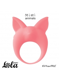Оранжевое эрекционное кольцо Kitten Kyle - Lola Games - в Шахтах купить с доставкой
