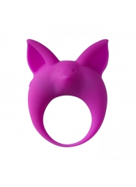 Фиолетовое эрекционное кольцо Kitten Kyle - Lola Games - в Шахтах купить с доставкой