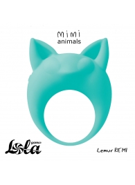 Зеленое эрекционное кольцо Lemur Remi - Lola Games - в Шахтах купить с доставкой