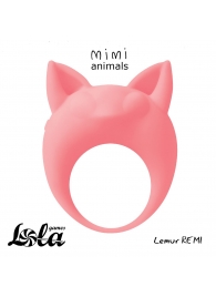 Оранжевое эрекционное кольцо Lemur Remi - Lola Games - в Шахтах купить с доставкой