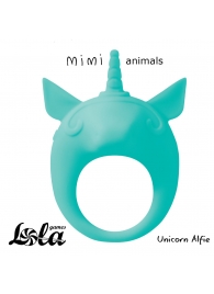 Зеленое эрекционное кольцо Unicorn Alfie - Lola Games - в Шахтах купить с доставкой