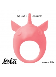 Оранжевое эрекционное кольцо Unicorn Alfie - Lola Games - в Шахтах купить с доставкой