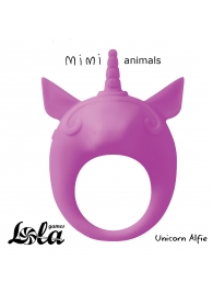Фиолетовое эрекционное кольцо Unicorn Alfie - Lola Games - в Шахтах купить с доставкой