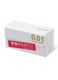 Супер тонкие презервативы Sagami Original 0.01 - 10 шт. - Sagami - купить с доставкой в Шахтах